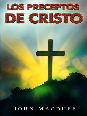 cover image of los preceptos de cristo